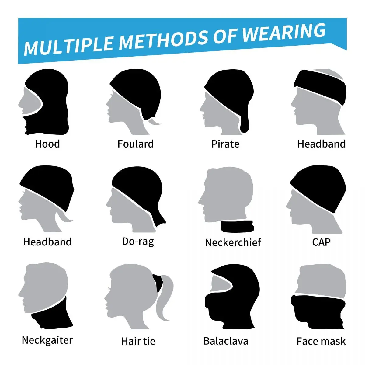 Art Portugal Winter Headband N - огляд і ціна Neck Warmer Tube