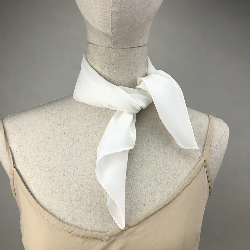 New Women Silk Scarf Square Ne - огляд і ціна Ascot Neck Scarf