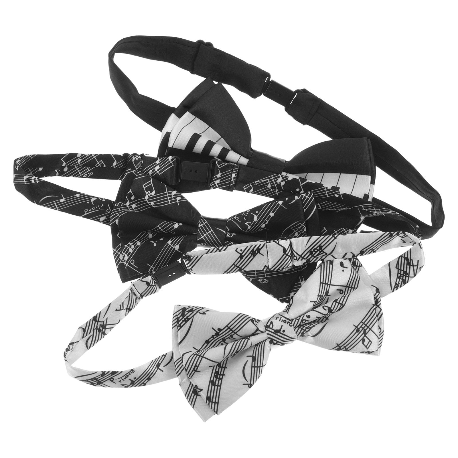3pcs Piano Theme Bow Tie Pre-T - огляд і ціна Bow Tie Pre Tied