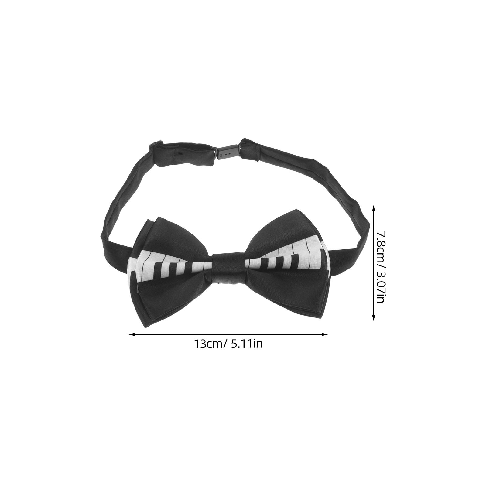 3pcs Piano Theme Bow Tie Pre-T - огляд і ціна Bow Tie Pre Tied
