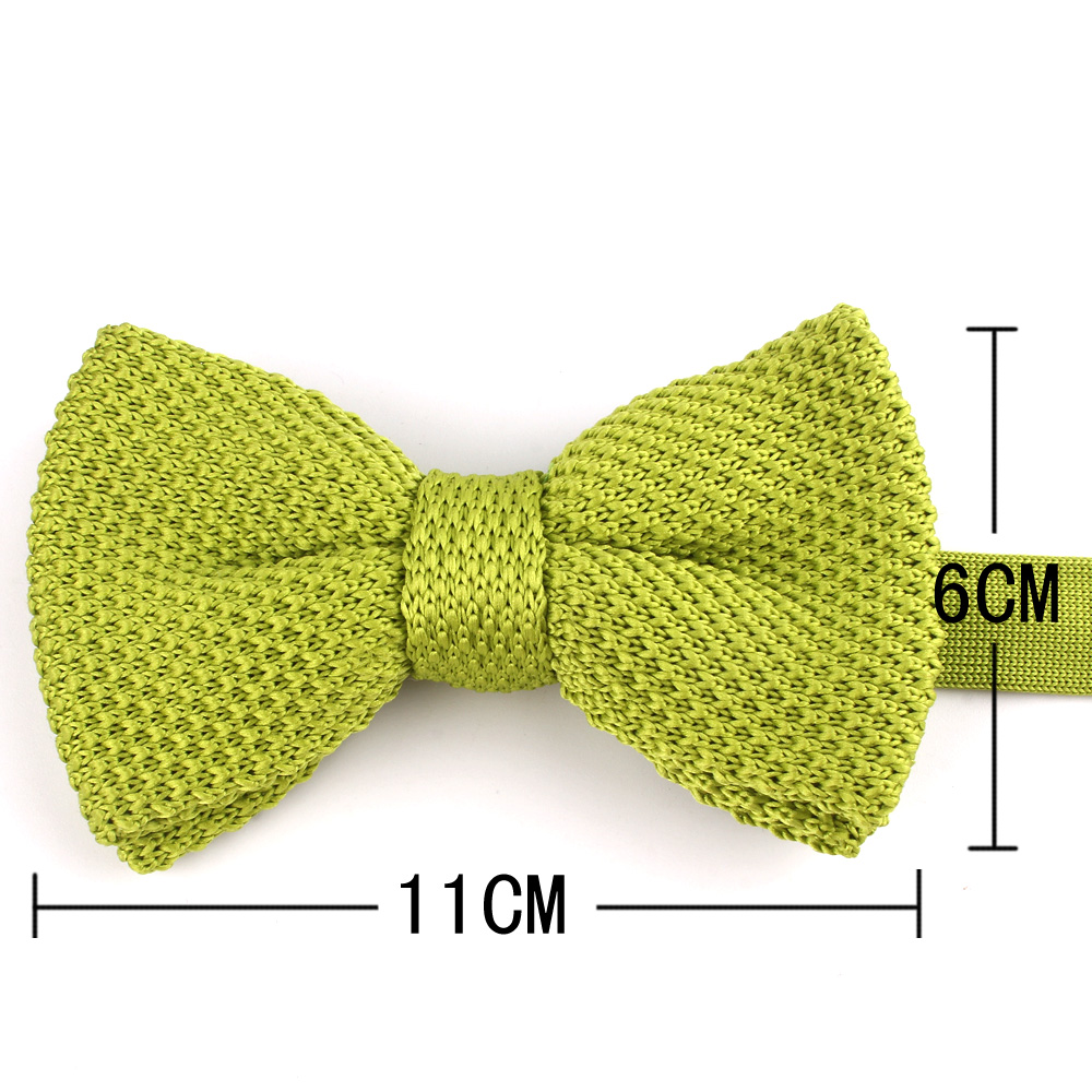 New Men Solid Knitted Bowtie B - огляд і ціна Bow Tie Pre Tied