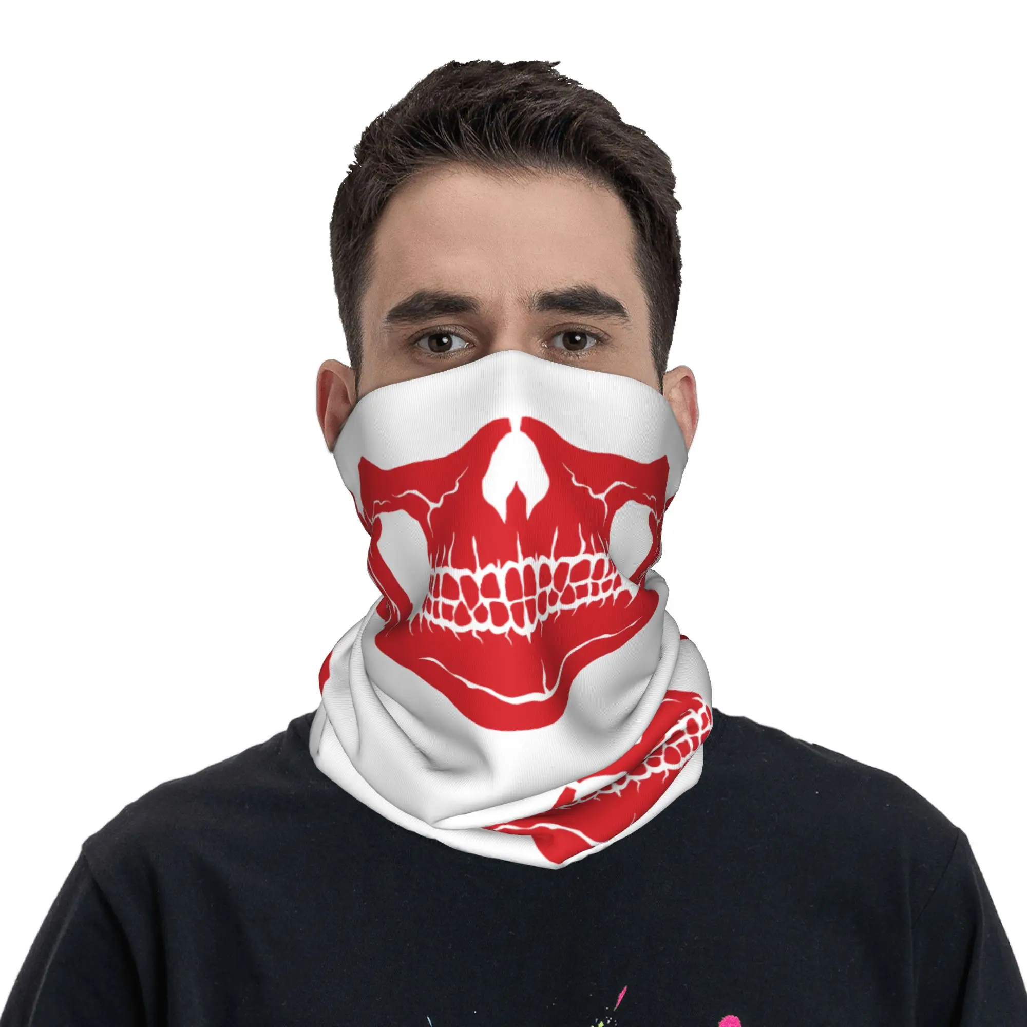 New Horror Skeleton Halloween  - огляд і ціна Neck Warmer Tube