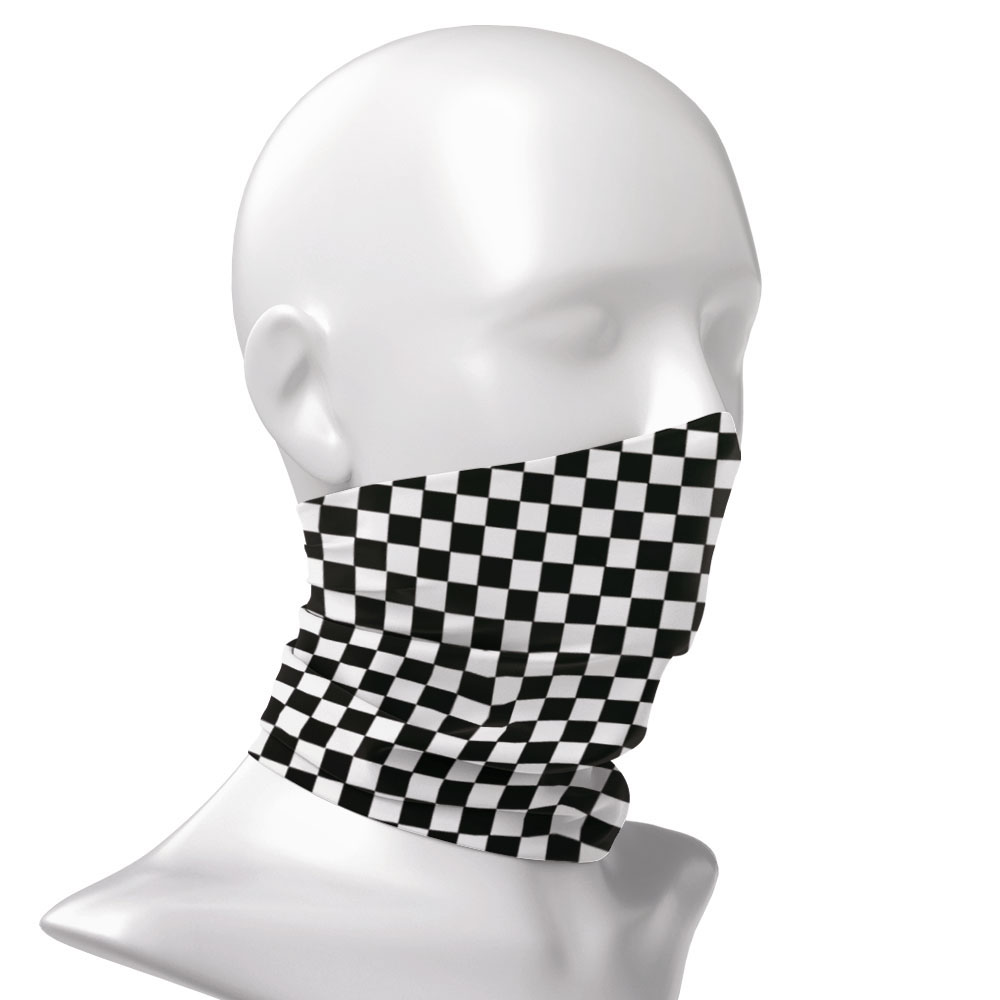 Checkered Ska Printed Headband - огляд і ціна Neck Warmer Tube